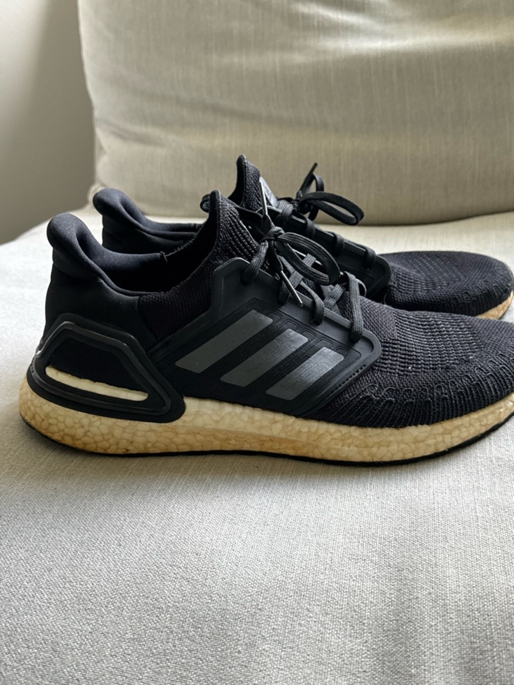 Adidas Ultra Boost Triple Black Sneakers Size 11.5